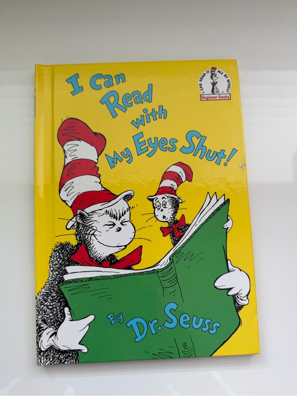 Dr. Seuss I Can Read With My Eyes Shut! Hardcover Beginner Book